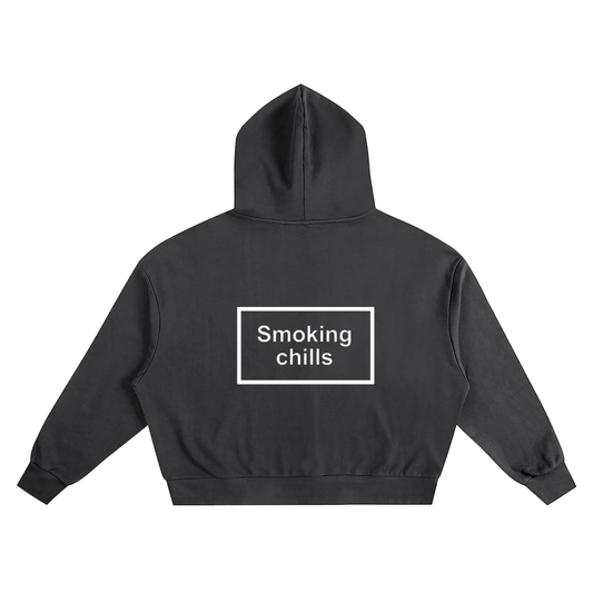 Smoking Chills - Boxy Hoodie