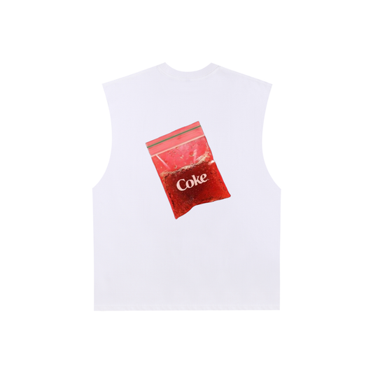 Coke Baggy Graphic Tank Top — Pop Culture Festival Tank