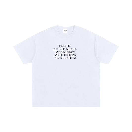 Bad Bunny Halftime Show T-Shirt — Benito Super Bowl Graphic Tee