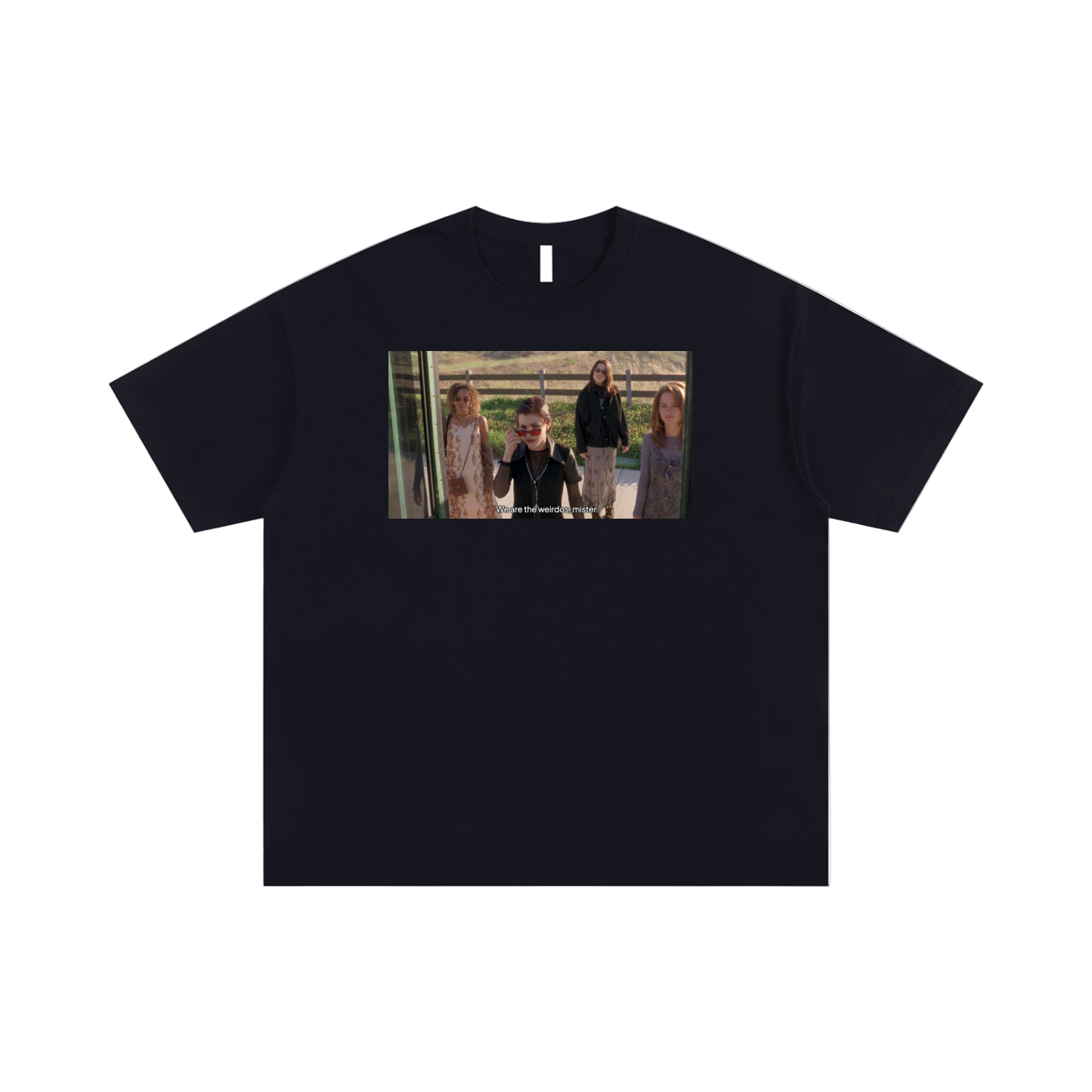 We Are the Weirdos – Oversized Cotton T-Shirt