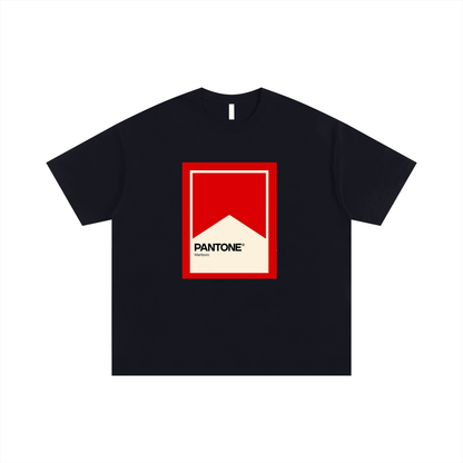 Pantone Marlboro Red - Unisex Cotton T-Shirt