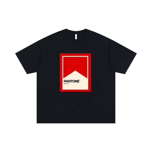 Pantone Marlboro Red - Unisex Cotton T-Shirt