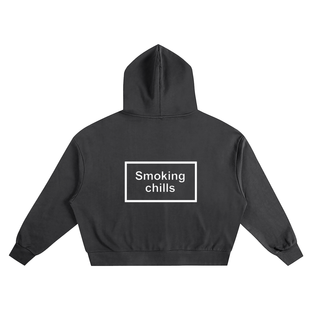Smoking Chills - Boxy Hoodie