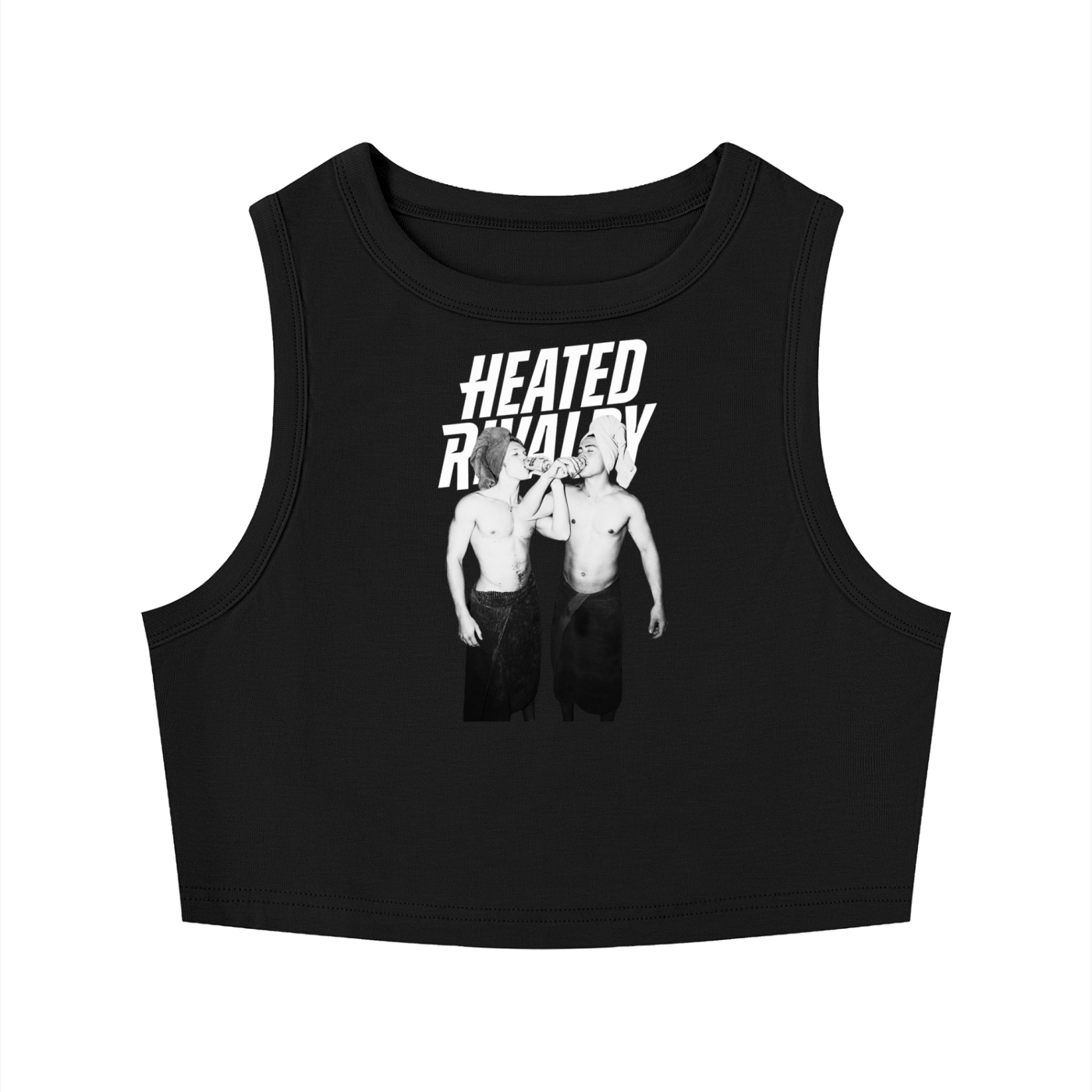 Heated Rivalry Crop Tank