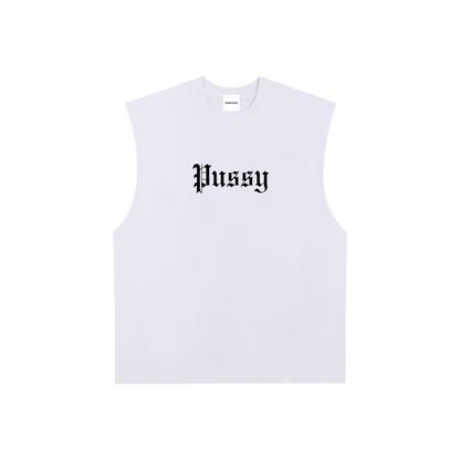 Pussy Tank Top — Raw Edge Festival Tank