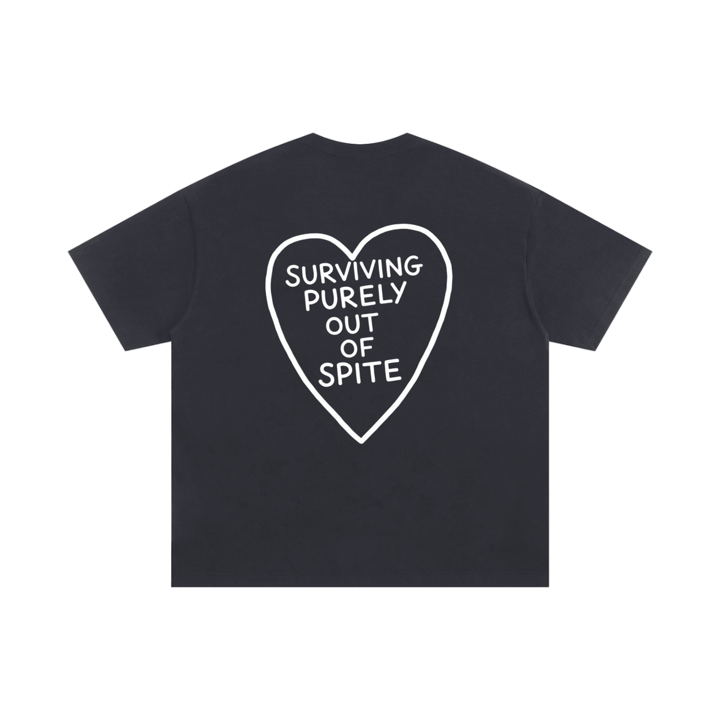 Out of Spite – Oversized Cotton T-Shirt