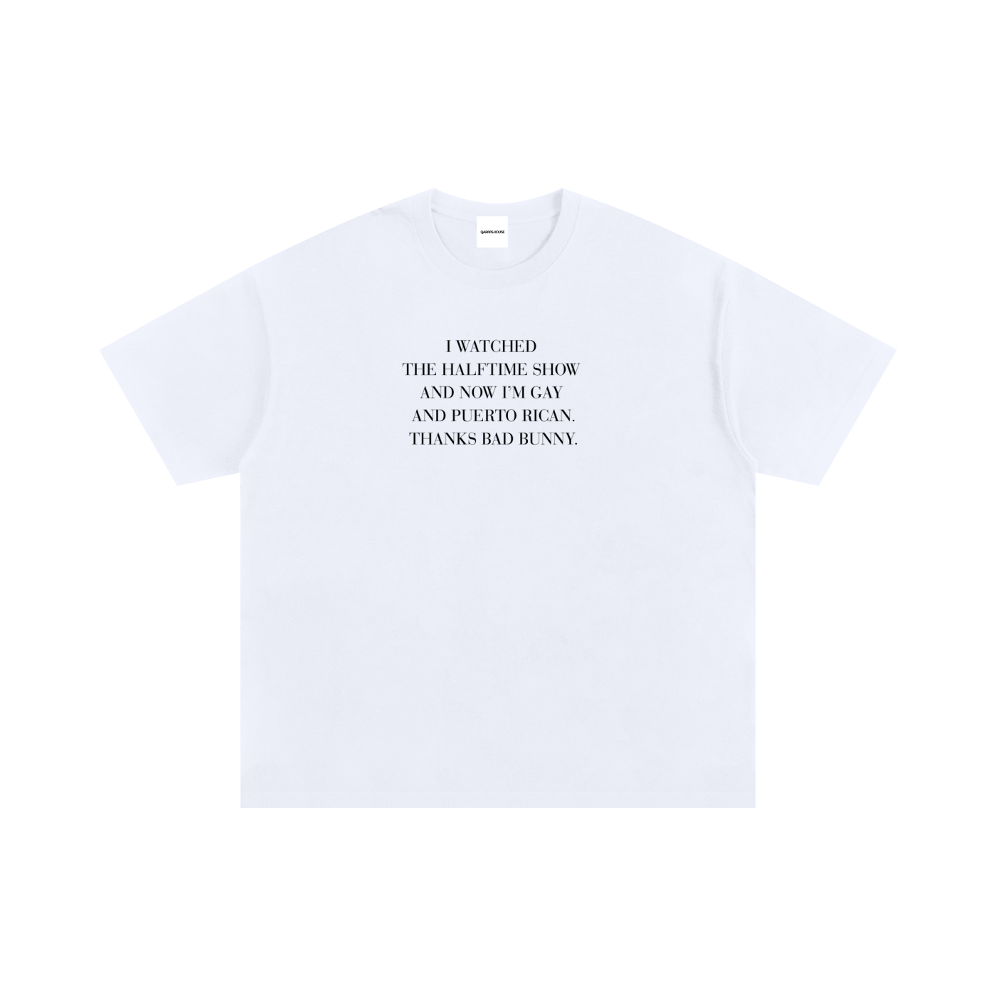 Bad Bunny Halftime Show T-Shirt — Benito Super Bowl Graphic Tee