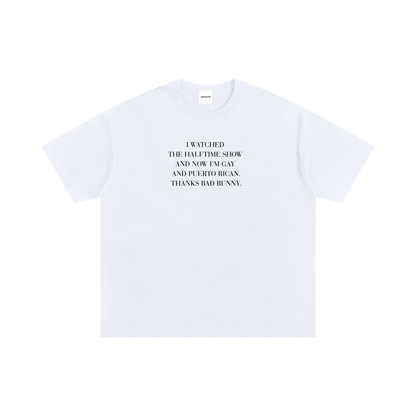 Bad Bunny Halftime Show T-Shirt — Benito Super Bowl Graphic Tee