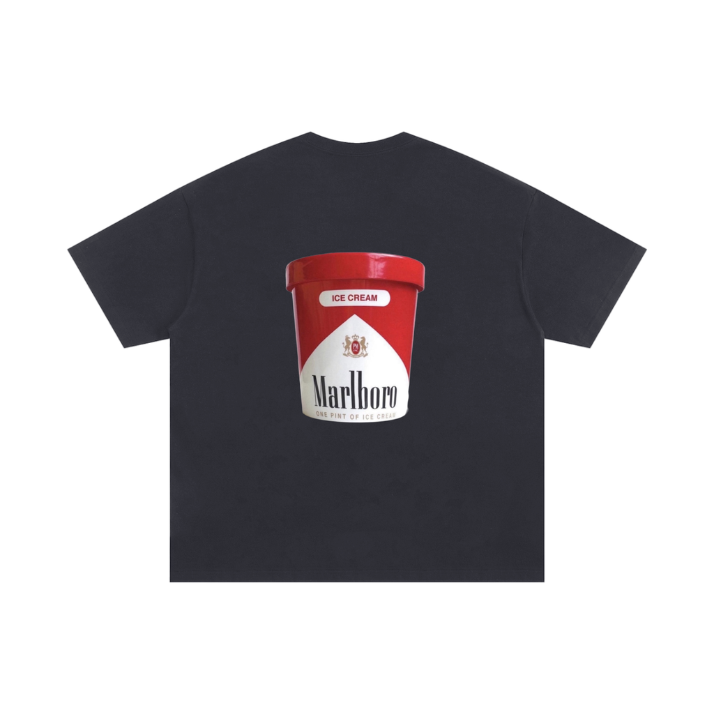 No Smoke Just Flavour - Unisex Cotton T-Shirt