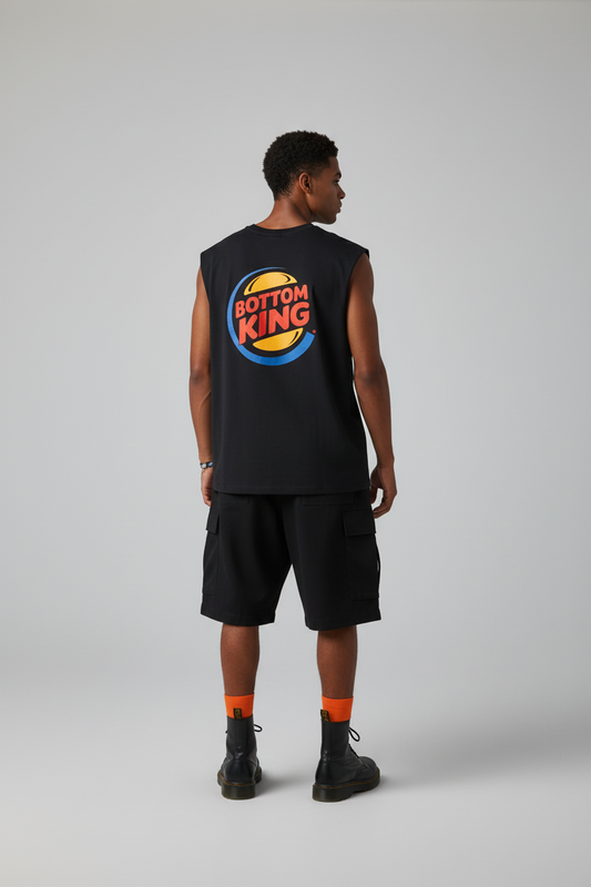 Bottom King Tank Top – Back