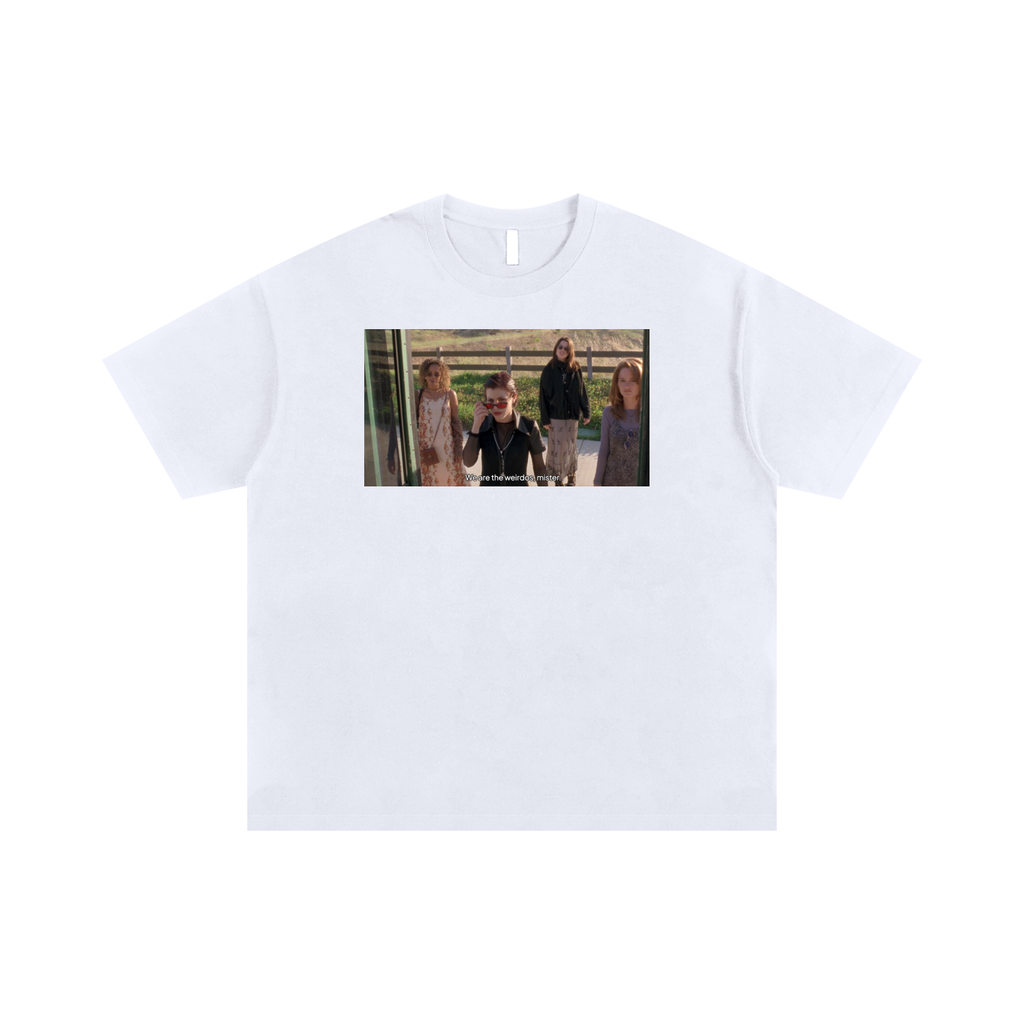 We Are the Weirdos – Oversized Cotton T-Shirt