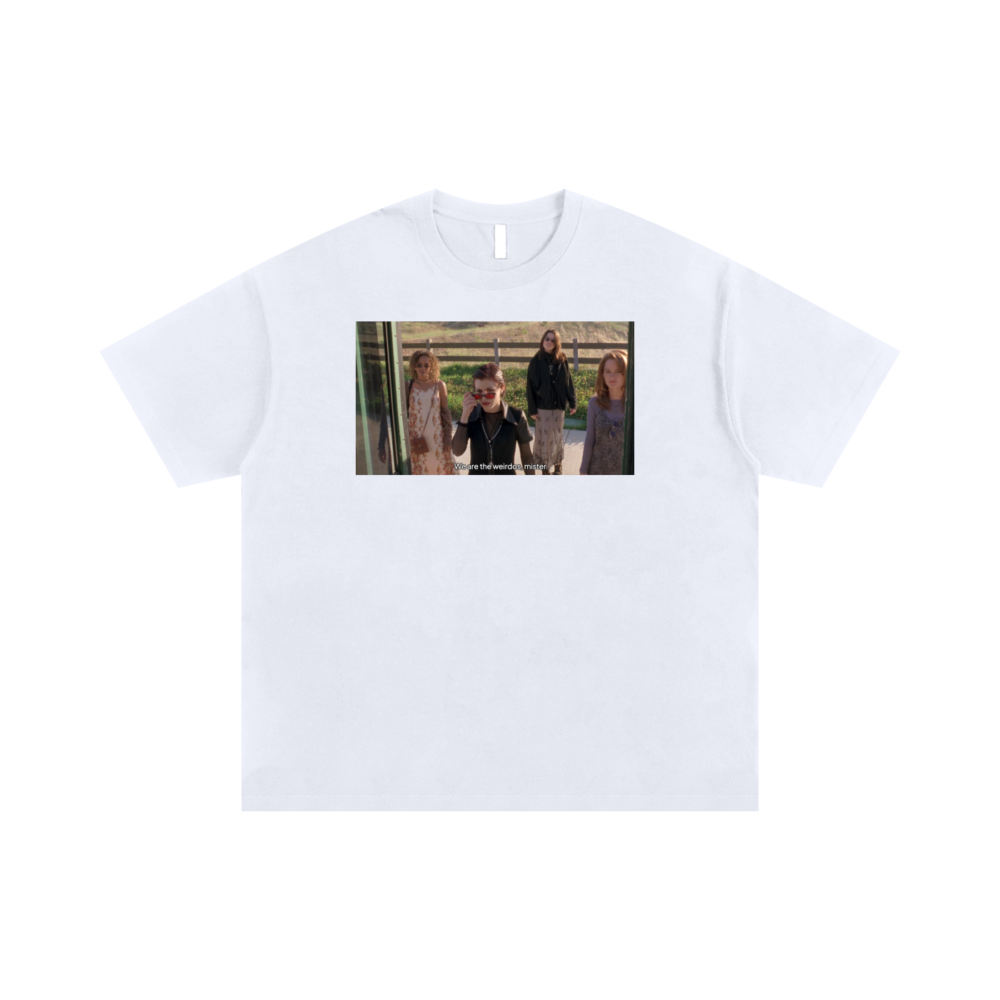 We Are the Weirdos – Oversized Cotton T-Shirt