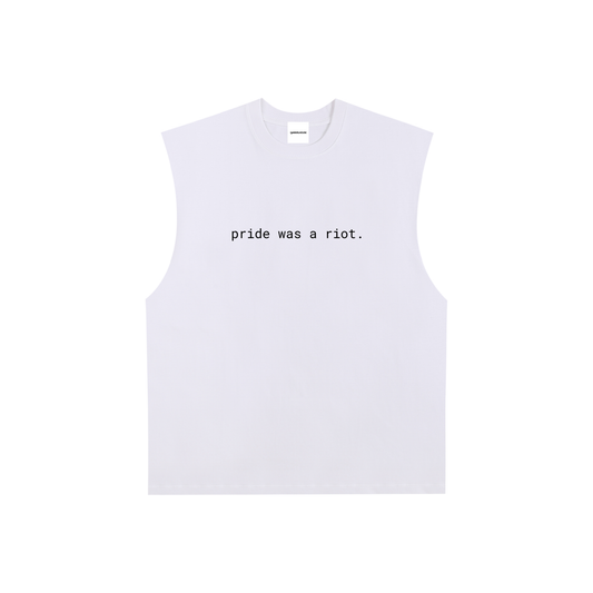 Pride Was a Riot Tank Top — Queer Festival Tank