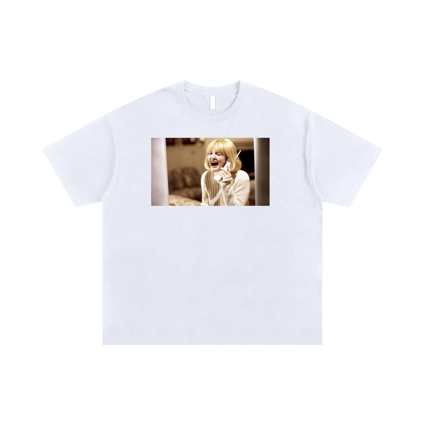 Hello, Drew? - Oversized Cotton T-Shirt