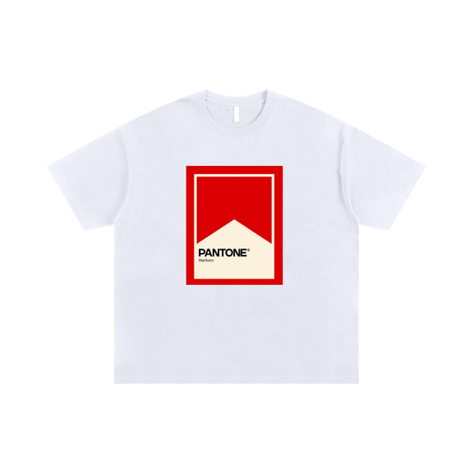 Pantone Marlboro Red - Unisex Cotton T-Shirt