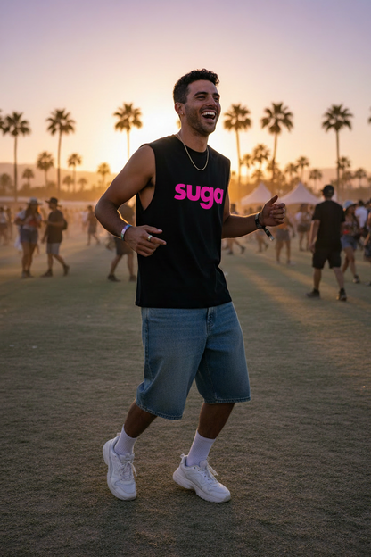 SUGA / BABE Split Tank – SUGA Front Coachella